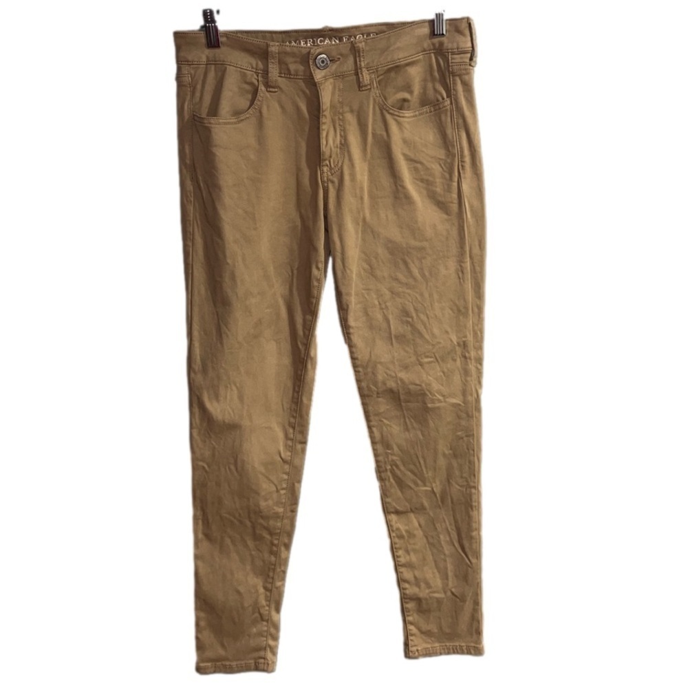 American eagle- khaki super stretch pants